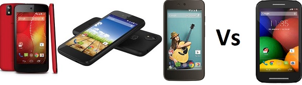 Android one Vs Moto E